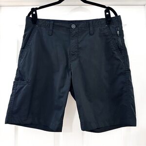 English Laundry Flat Front Tech Golf Shorts Black sz 34